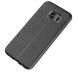 Защитный чехол Deexe Leather Cover для Samsung Galaxy S7 edge (G935) - Black. Фото 2 из 11