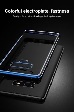 Силиконовый чехол BASEUS Shining Series для Samsung Galaxy Note 9 - Blue