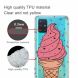 Силиконовый (TPU) чехол Deexe Pretty Glossy для Samsung Galaxy A31 (A315) - Red Ice Cream. Фото 2 из 4