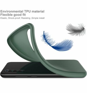 Силиконовый (TPU) чехол IMAK UC-1 Series для Samsung Galaxy A21 (A215) - Green