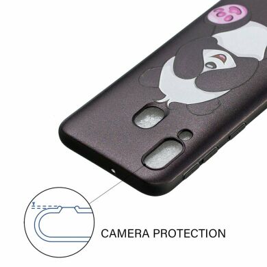 Силиконовый (TPU) чехол UniCase Color Style для Samsung Galaxy A40 (А405) - Cute Panda