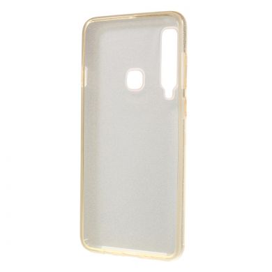 Силиконовый (TPU) чехол UniCase Glitter Cover для Samsung Galaxy A9 2018 (A920) - Gold
