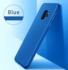 Силиконовый (TPU) чехол X-LEVEL Matte для Samsung Galaxy S9 (G960) - Blue