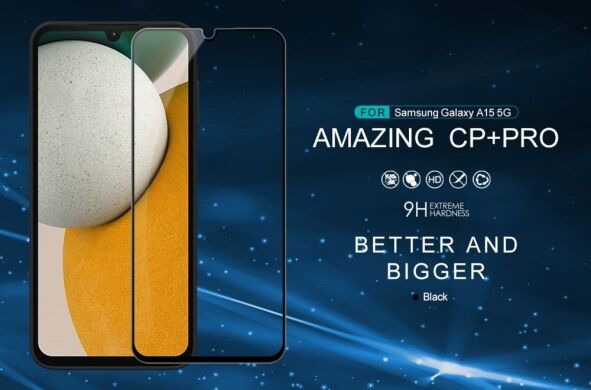 Захисне скло NILLKIN Amazing CP+ PRO для Samsung Galaxy A15 (A155) - Black