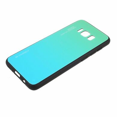 Защитный чехол Deexe Gradient Color для Samsung Galaxy S8 (G950) - Cyan / Blue