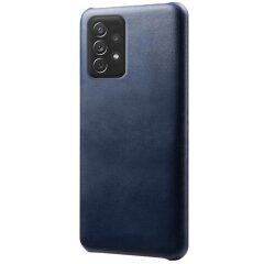 Защитный чехол Deexe Leather Back Cover для Samsung Galaxy A73 (А736) - Blue