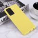 Защитный чехол Deexe Silicone Case для Samsung Galaxy A52 (A525) / A52s (A528) - Yellow. Фото 3 из 6