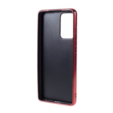Защитный чехол Deexe Sparkles Series для Samsung Galaxy A52 (A525) / A52s (A528) - Wine Red