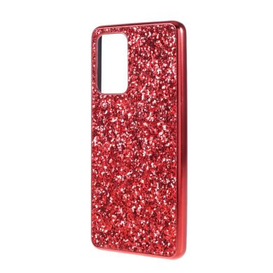 Защитный чехол Deexe Sparkles Series для Samsung Galaxy A52 (A525) / A52s (A528) - Wine Red