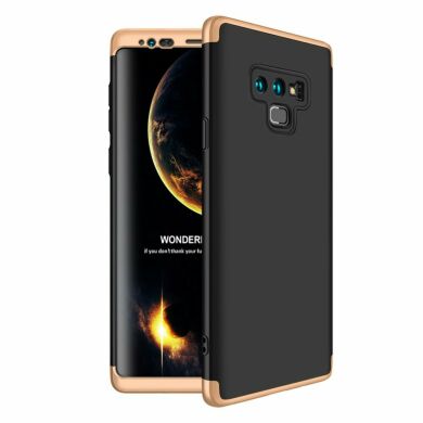 Защитный чехол GKK Double Dip Case для Samsung Galaxy Note 9 (N960) - Black / Gold