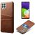 Защитный чехол KSQ Pocket Case для Samsung Galaxy A22 (A225) - Brown