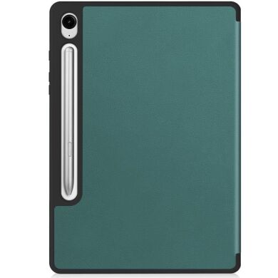 Защитный чехол UniCase Soft UltraSlim для Samsung Galaxy Tab S9 / S9 FE (X710/716/510) - Blackish Green
