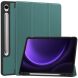 Защитный чехол UniCase Soft UltraSlim для Samsung Galaxy Tab S9 / S9 FE (X710/716/510) - Blackish Green. Фото 1 из 10