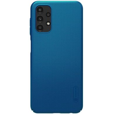 Пластиковый чехол NILLKIN Frosted Shield для Samsung Galaxy A13 (А135) - Blue