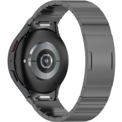 Ремінець Deexe Titanium Steel для Samsung Galaxy Watch 4 / 4 Classic / 5 / 5 Pro / 6 / 6 Classic - Grey
