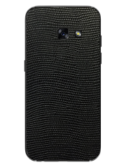 Кожаная наклейка Glueskin Black Stingray для Samsung Galaxy A3 (2017)