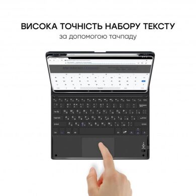 Беспроводная клавиатура с тачпадом AirON Easy Tap - Black