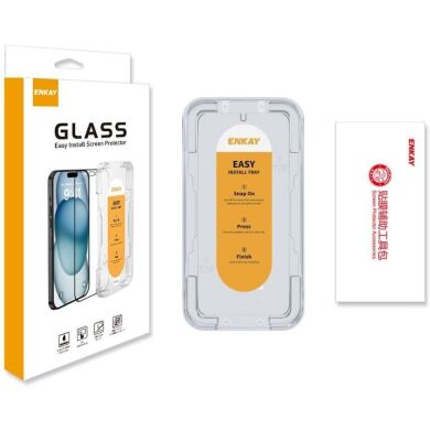 Защитное стекло ENKAY Easy Install Clear Glass для Samsung Galaxy S22 Plus (S906) / Galaxy S23 Plus (S916)