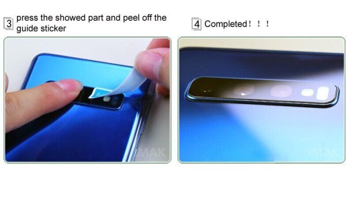 Защитное стекло на камеру IMAK Integrated Lens Protector для Samsung Galaxy A54 (A546)