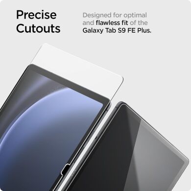 Защитное стекло Spigen (SGP) Glas.tR SLIM (FT) для Samsung Galaxy Tab S9 FE Plus (X610.616)