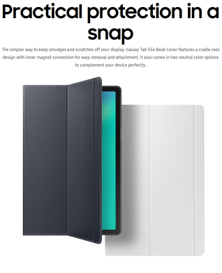 Чехол Book Cover для Samsung Galaxy Tab S5e 10.5 (T720/725) EF-BT720PBEGRU - Black