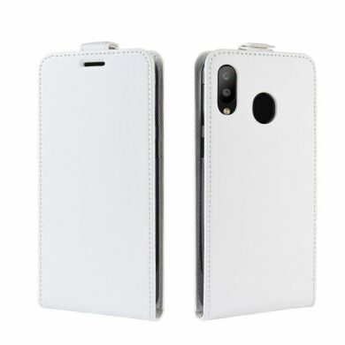 Чехол Deexe Flip Case для Samsung Galaxy M20 (M205) - White