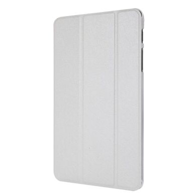 Чехол Deexe Silk Texture для Samsung Galaxy Tab A7 Lite (T220/T225) - White