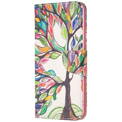 Чехол-книжка Deexe Color Wallet для Samsung Galaxy A53 (A536) - Life Tree