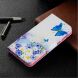 Чехол-книжка Deexe Color Wallet для Samsung Galaxy M30 (M305) / A40s (A407) - Blue Butterflies. Фото 6 из 8