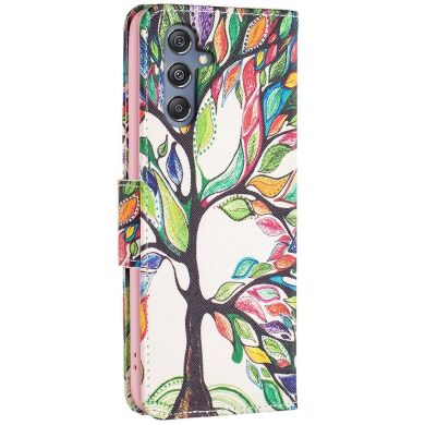 Чехол-книжка Deexe Color Wallet для Samsung Galaxy M34 (M346) - Life Tree