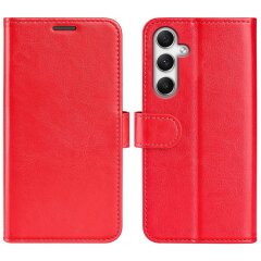 Чехол-книжка Deexe Wallet Style для Samsung Galaxy A35 (A356) - Red