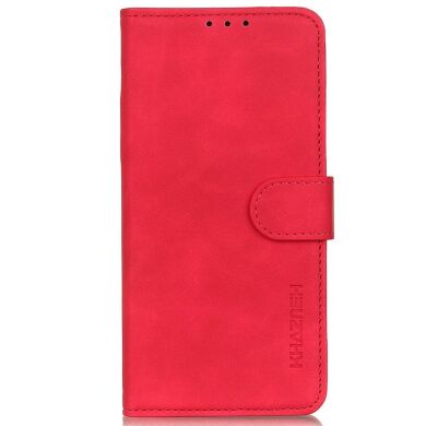 Чехол-книжка KHAZNEH Retro Wallet для Samsung Galaxy A13 5G (A136) / A04s (A047) - Red