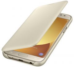 Чехол-книжка Wallet Cover для Samsung Galaxy J5 2017 (J530) EF-WJ530CFEGRU - Gold