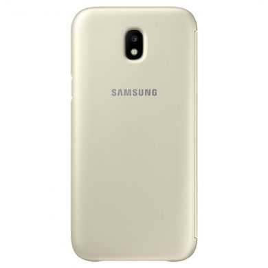 Чехол-книжка Wallet Cover для Samsung Galaxy J5 2017 (J530) EF-WJ530CFEGRU - Gold