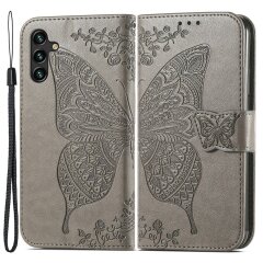 Чехол UniCase Butterfly Pattern для Samsung Galaxy A24 (A245) - Grey