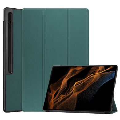 Чехол UniCase Slim для Samsung Galaxy Tab S8 Ultra (T900/T906) - Blackish Green