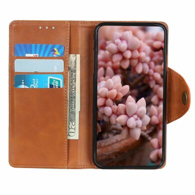 Чехол UniCase Vintage Wallet для Samsung Galaxy S20 (G980) - Brown