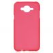 Силиконовая накладка Deexe Frosted Case для Samsung Galaxy J7 (J700) / J7 Neo (J701) - Red. Фото 1 из 5