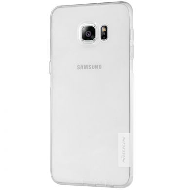 Силіконова накладка NILLKIN Nature TPU для Samsung Galaxy S6 edge+ (G928), Білий