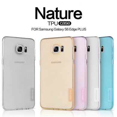 Силиконовая накладка NILLKIN Nature TPU для Samsung Galaxy S6 edge+ (G928) - Gray