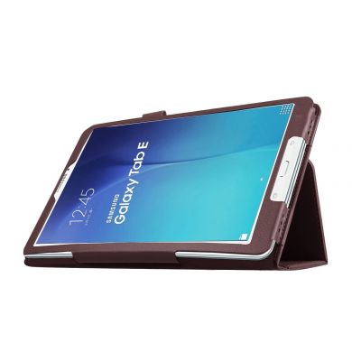 Чехол Deexe Book Type для Samsung Galaxy Tab E 9.6 (T560/561) - Brown