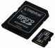 Карта памяти Kingston microSDXC 64GB Canvas Select Plus C10 UHS-I R100MB/s + адаптер - Black. Фото 3 из 4