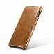 Кожаный чехол ICARER Slim Flip для Samsung Galaxy S10 Plus (G975) - Brown. Фото 4 из 15
