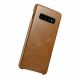 Кожаный чехол ICARER Slim Flip для Samsung Galaxy S10 Plus (G975) - Brown. Фото 3 из 15