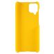 Пластиковый чехол Deexe Hard Shell для Samsung Galaxy A12 (A125) / A12 Nacho (A127) - Yellow. Фото 3 из 6