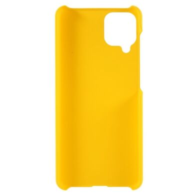 Пластиковый чехол Deexe Hard Shell для Samsung Galaxy A12 (A125) / A12 Nacho (A127) - Yellow