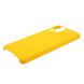 Пластиковый чехол Deexe Hard Shell для Samsung Galaxy A12 (A125) / A12 Nacho (A127) - Yellow. Фото 5 из 6