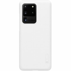 Пластиковый чехол NILLKIN Frosted Shield для Samsung Galaxy S20 Ultra (G988) - White