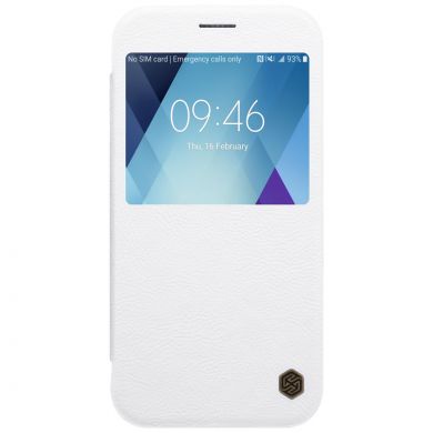 Чехол-книжка NILLKIN Qin Series для Samsung Galaxy A5 2017 (A520) - White