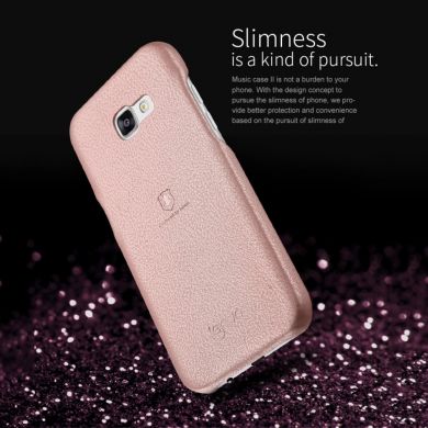 Защитный чехол LENUO Music Case II для Samsung Galaxy A5 2017 (A520) - Pink